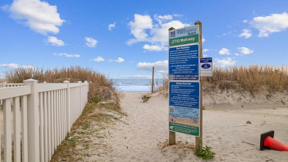 Cherry Grove Efficiency Just Steps From The Beach Myrtle Beach Eksteriør bilde